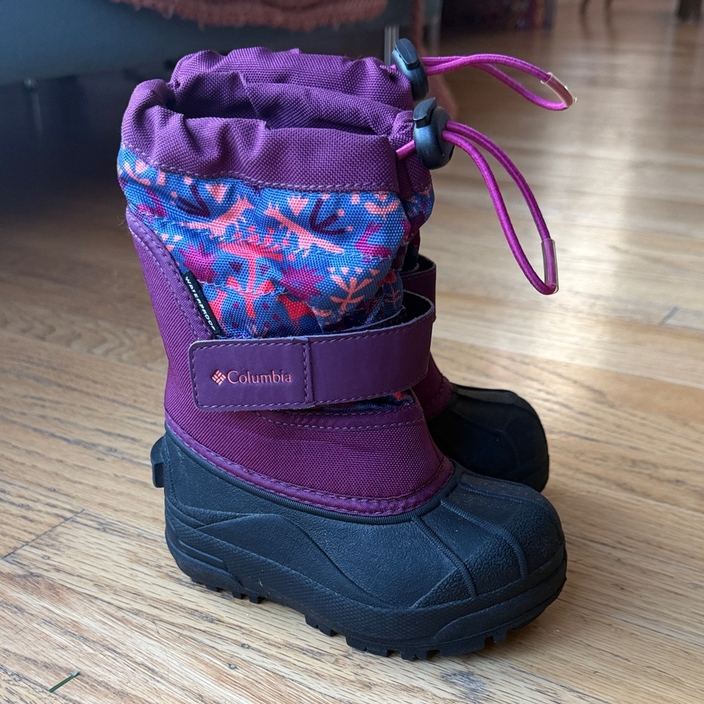 Columbia Kids' Boots - Berry and Black